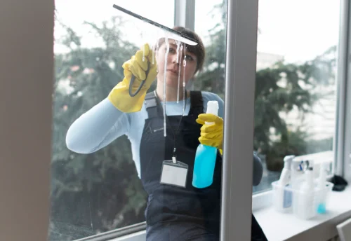 Nettoyage de vitres intérieures et extérieures à Régat